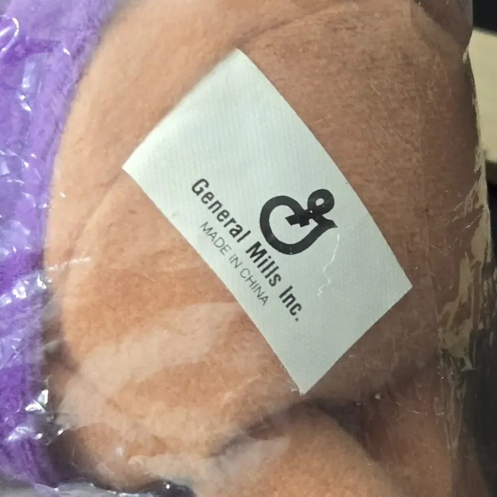 Vintage 1997 General Mills Big G‎ Breakfast Babies The Cookie Hound Plush New
